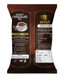 Delight chocolate tea
